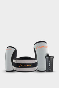 Bundle Protection Grau – Gürtel, Knie & Arm