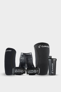 Bundle Essential Schwarz – Grips, Knie & Arm