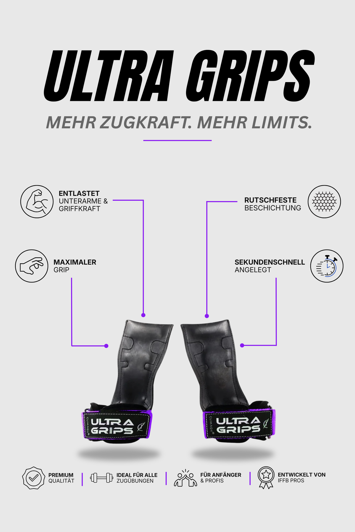 Zughilfen Ultra Grips Herren