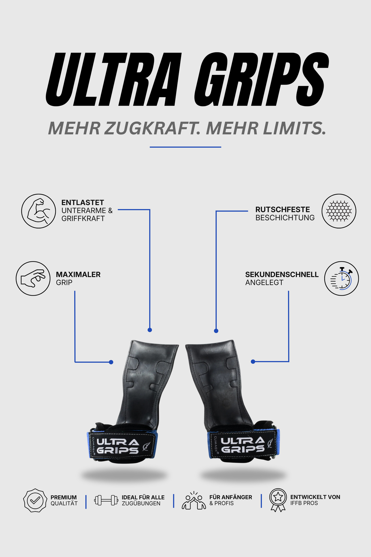 Zughilfen Ultra Grips Herren