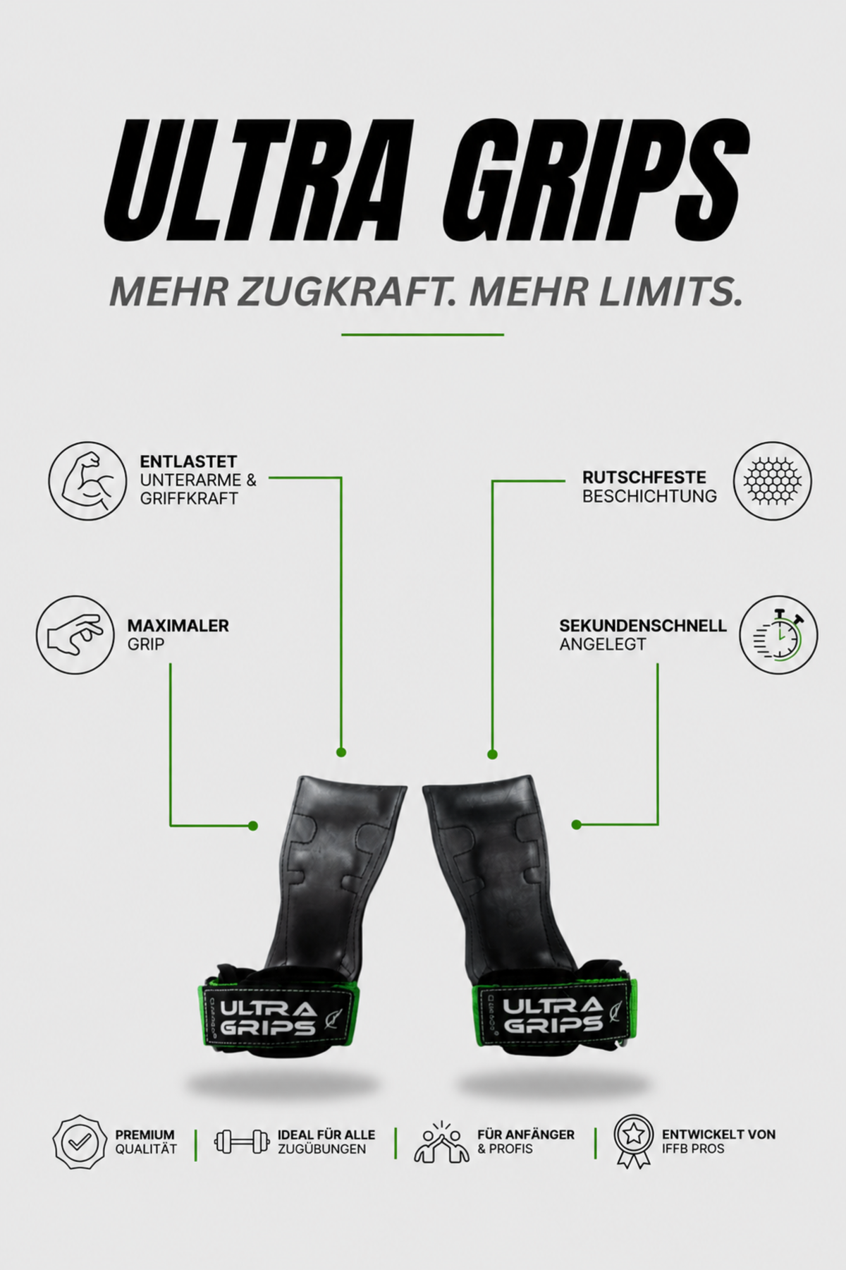 Zughilfen Ultra Grips Herren
