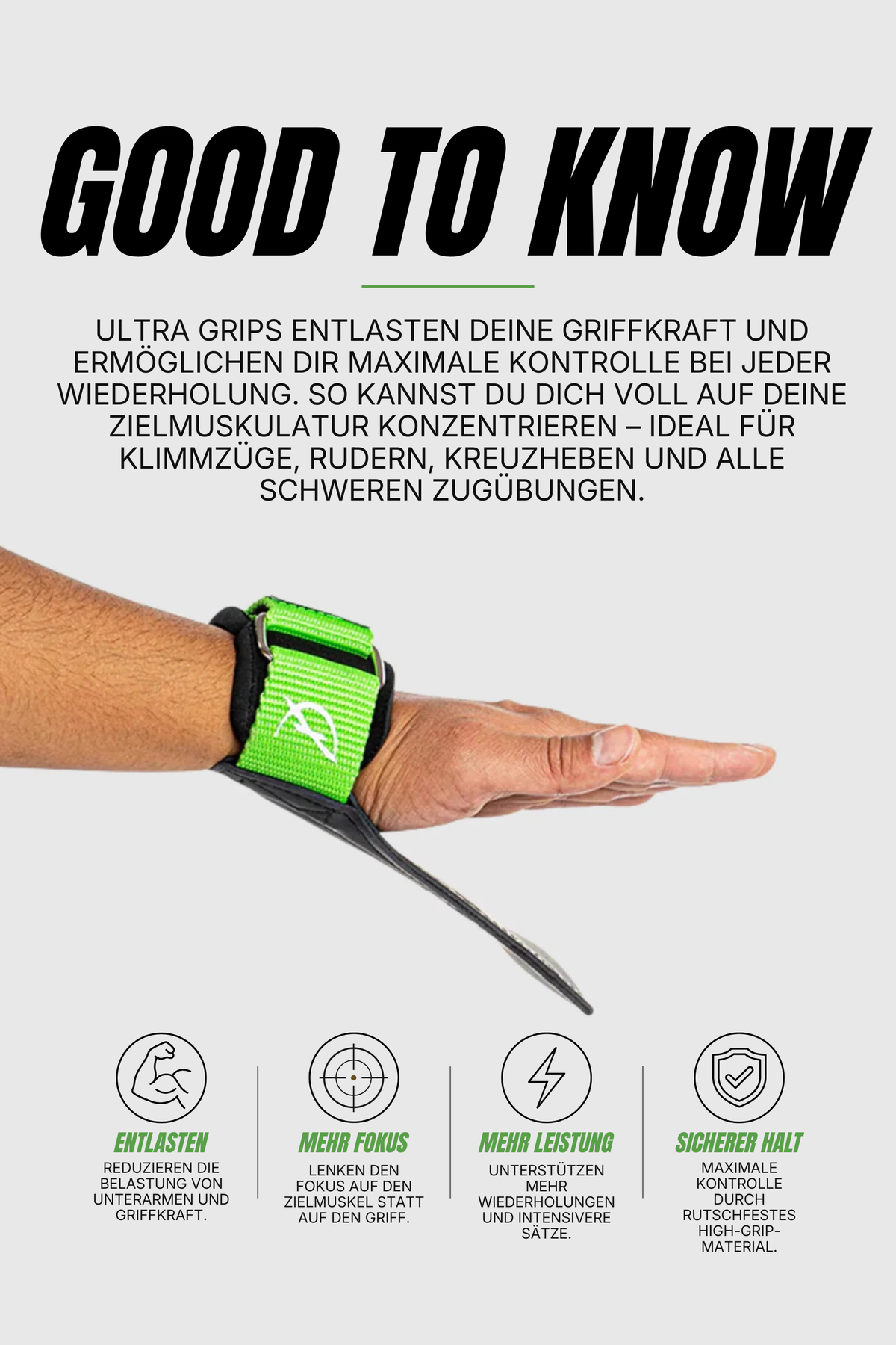 Zughilfen Ultra Grips Herren