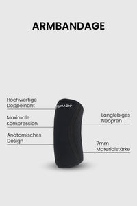Bundle Protection Schwarz – Gürtel, Knie & Arm