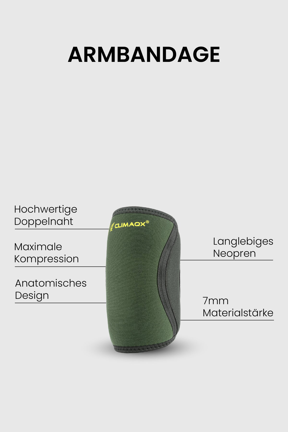 Bundle Essential Schwarz/Khaki – Grips, Knie & Arm