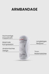 Bundle Protection White-Camouflage – Gürtel, Knie & Arm