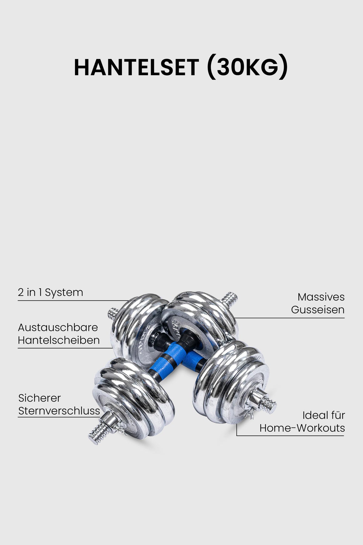 Bundle Home Gym – Hanteln & Widerstand