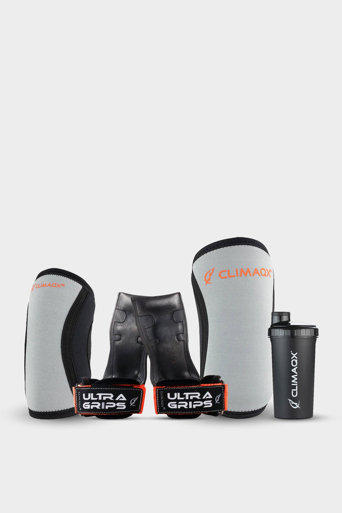 Bundle Essential Grau – Grips, Knie & Arm