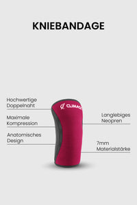 Bundle Essential Schwarz/Rot – Grips, Knie & Arm