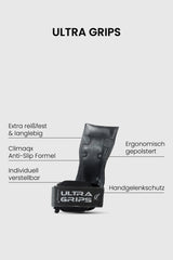 Bundle Essential Schwarz/Rot – Grips, Knie & Arm